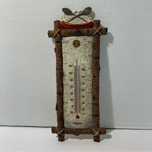 Wall Thermometer Canoe North Woods Adirondacks